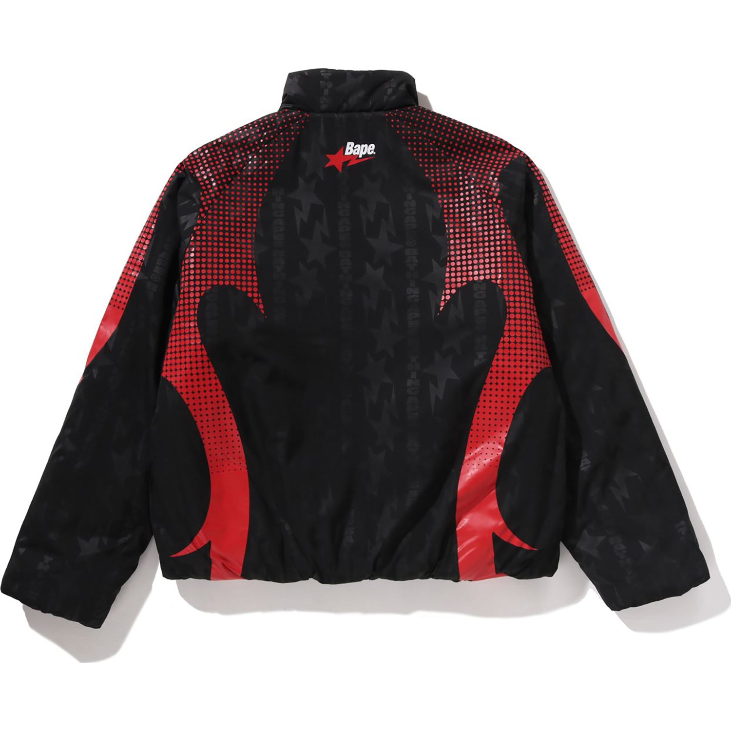 Alternative view of ABA FRAME MONOGRAM JACQUARD MULTI LOGO PADDED JACKET MENS