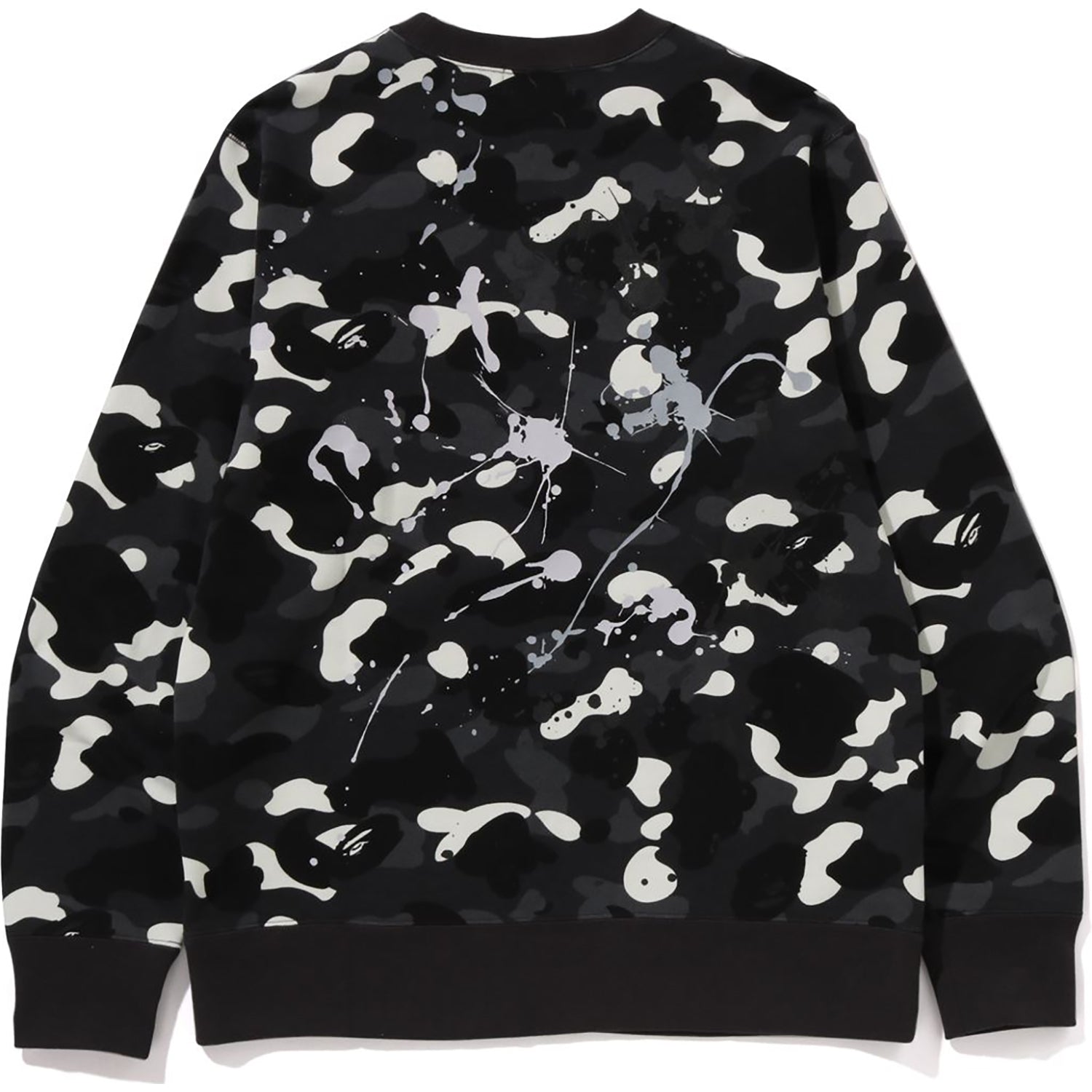 Alternative view of CITY CAMO PAINTING CREWNECK SWEATSHIRT MENS