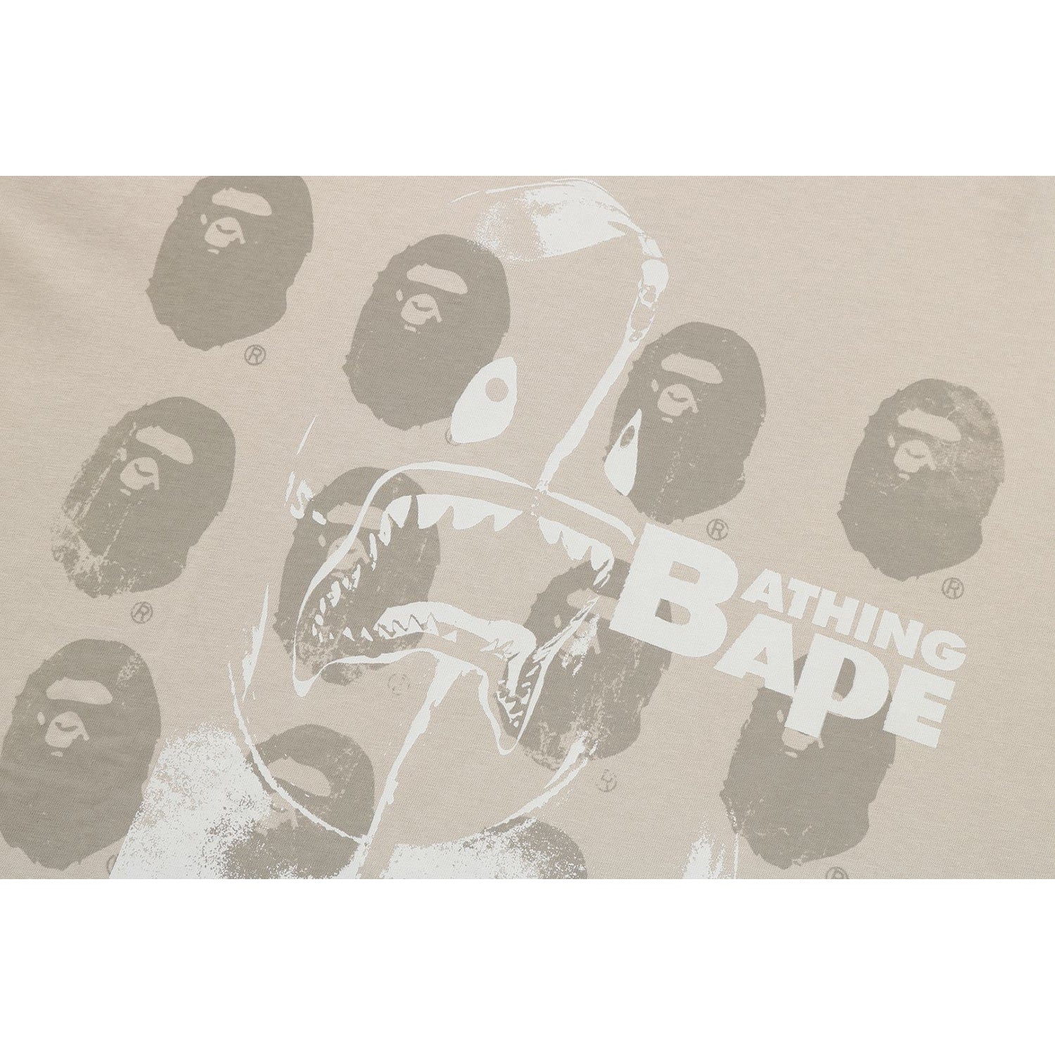 Alternative view of SPRAY PRINT MULTI LOGO RELAXED FIT TEE MENS