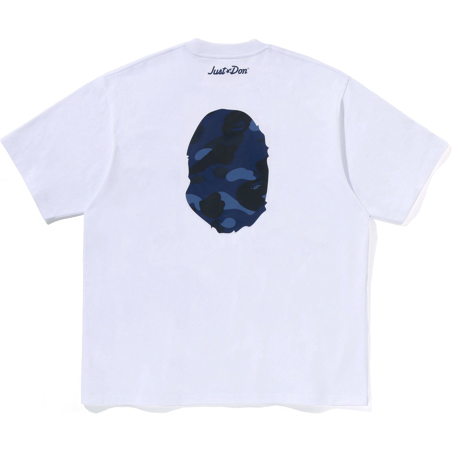 Alternative view of BAPE X JUST DON COLOR CAMO APE HEAD RELAXED FIT TEE MENS