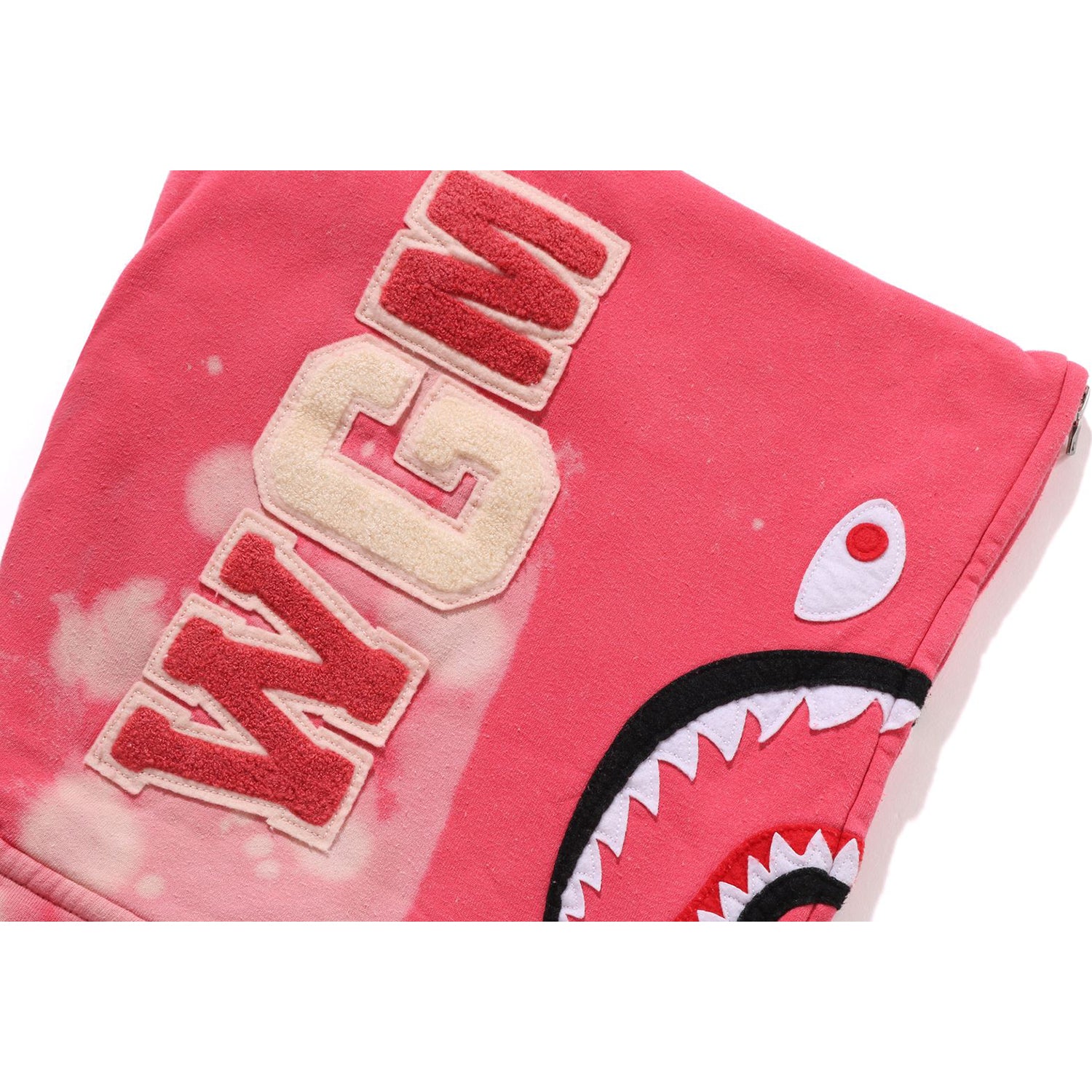 HAND DYE SHARK FULL ZIP HOODIE MENS - Image 10