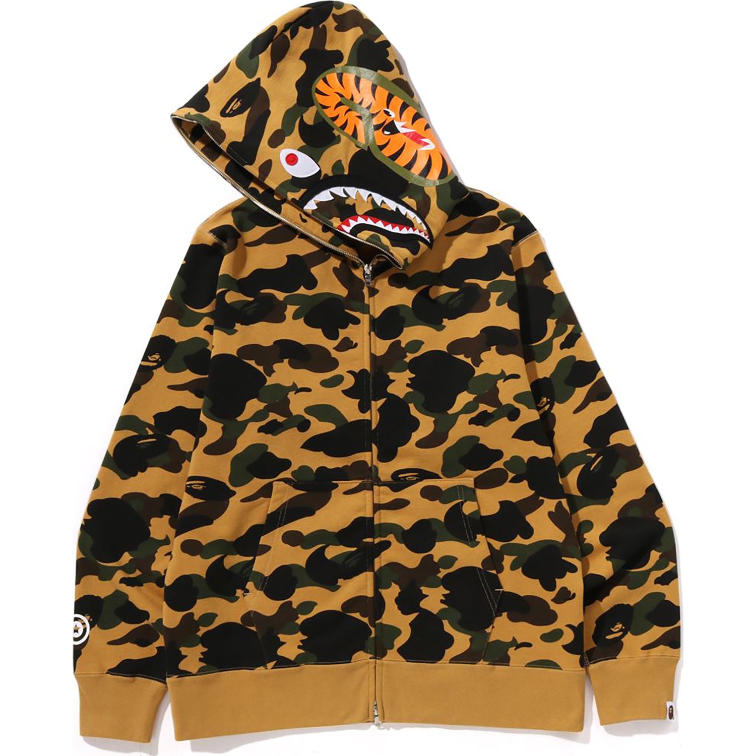 Alternative view of 1ST CAMO SHARK FULL ZIP HOODIE MENS