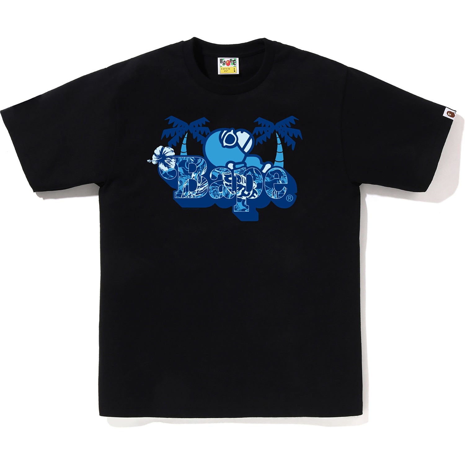 Alternative view of PALM RESORT CAMO MILO ON BAPE TEE MENS